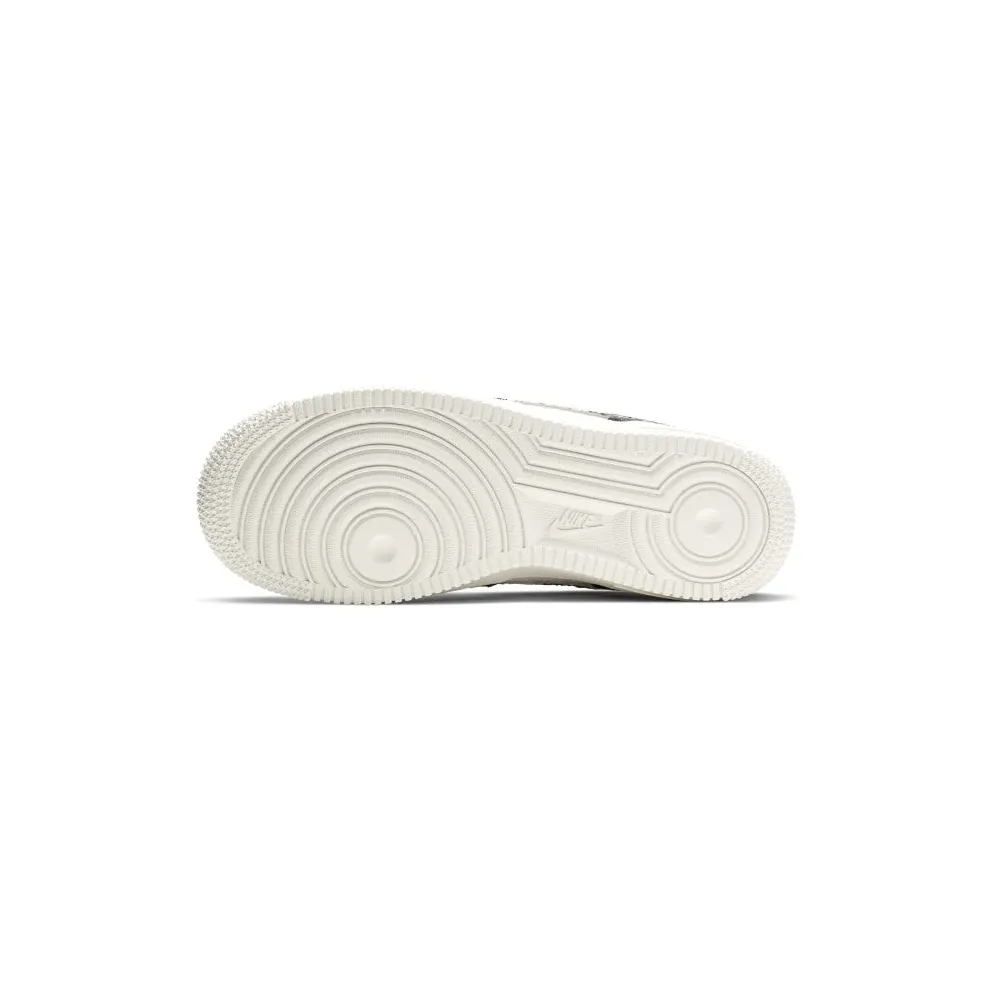 Nike Air Force 1 Low Snakeskin (GS) Summit White/Black (820438-111)