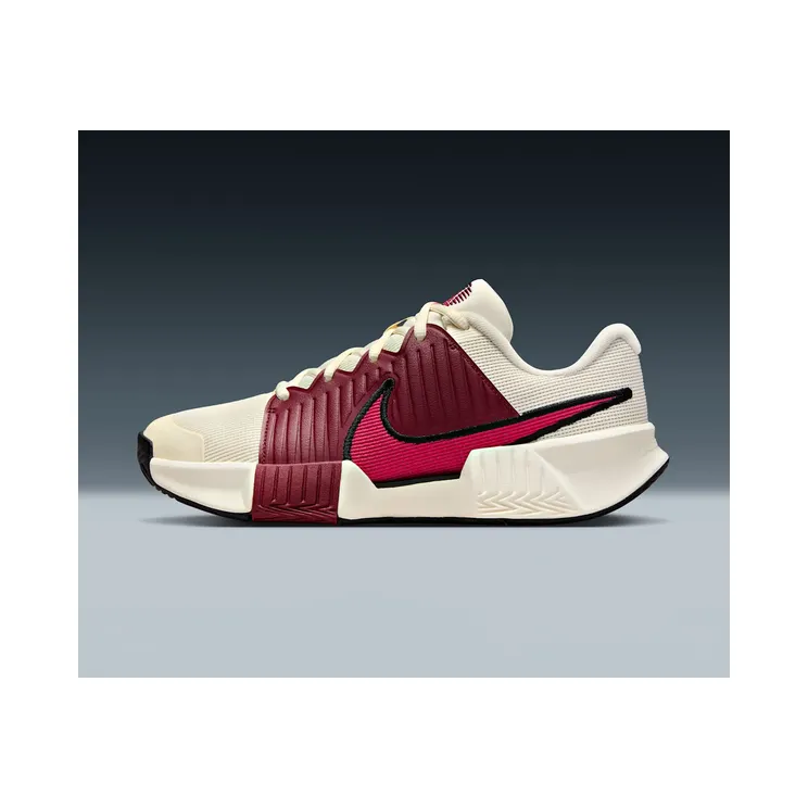 Nike GP Challenge Pro HC “Pale Ivory / Sail / Team Red / Rush Pink” (FB3146-104)