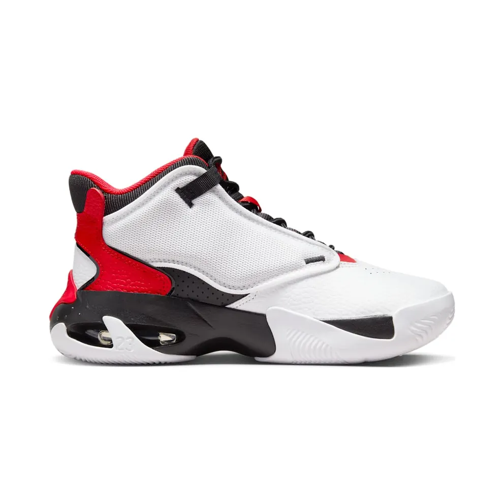 Jordan Max Aura 4 White Black University Red (DQ8404-106)