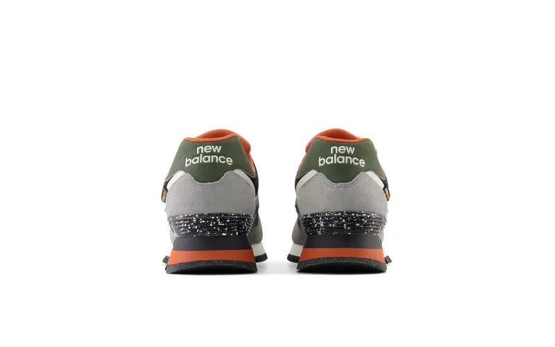 New Balance 574 Grey Black Orange (ML574DAG)