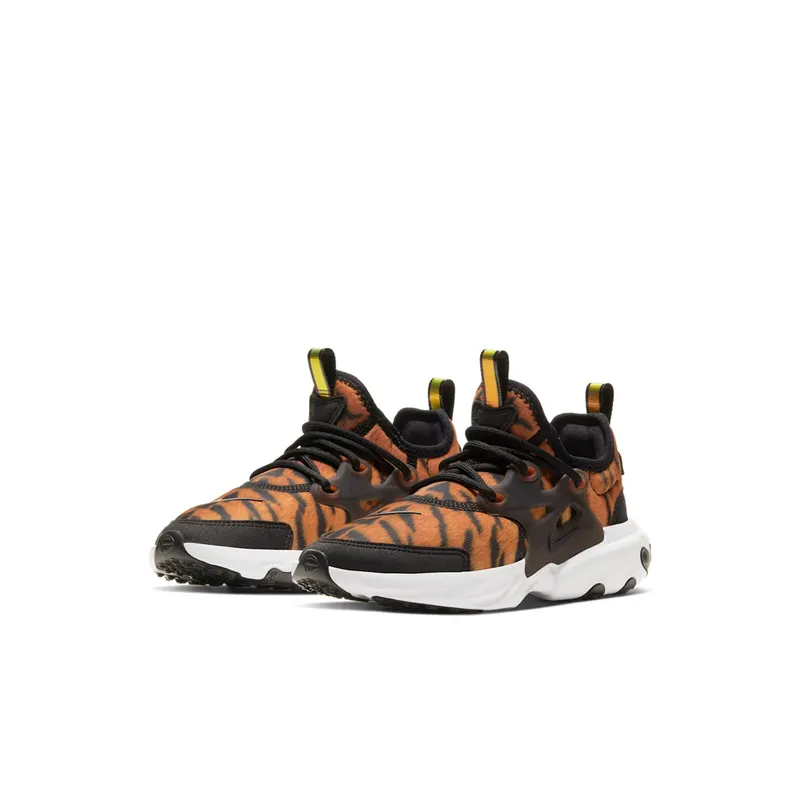 Nike React Presto Tiger (PS) Magma Orange/White-Black (CU8429-800)