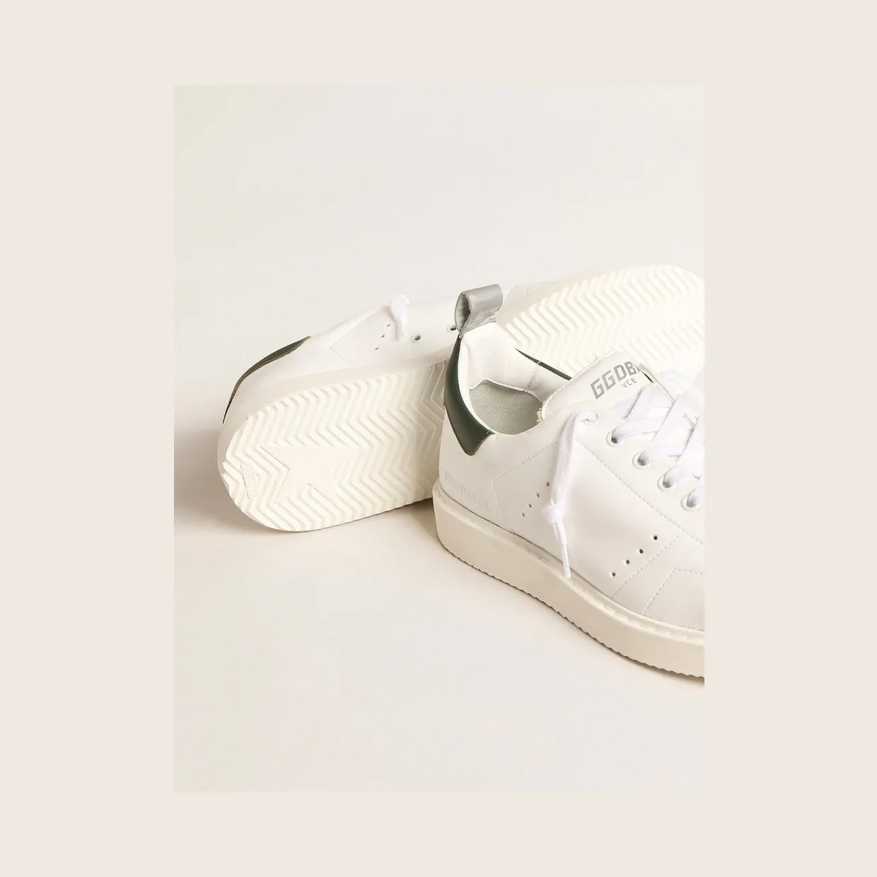 Golden Goose Bio-Based Starter With Green Leather Heel Tab (GMF00127.F004591.10502) (3)