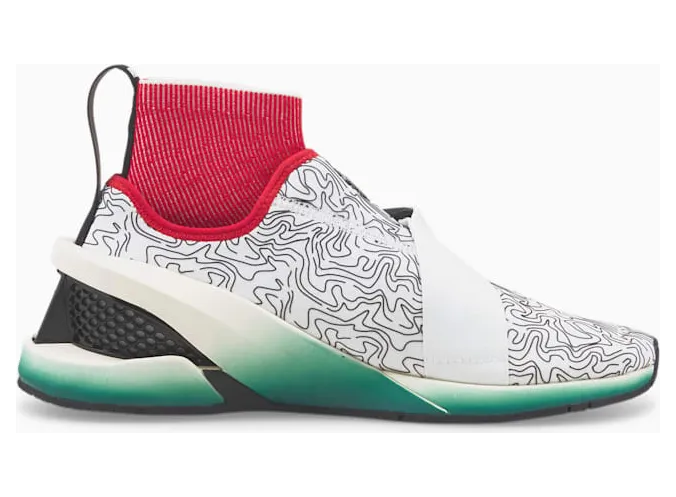 Puma Ferrari IONF POOL schoenen Wit/Groen (307112-01)