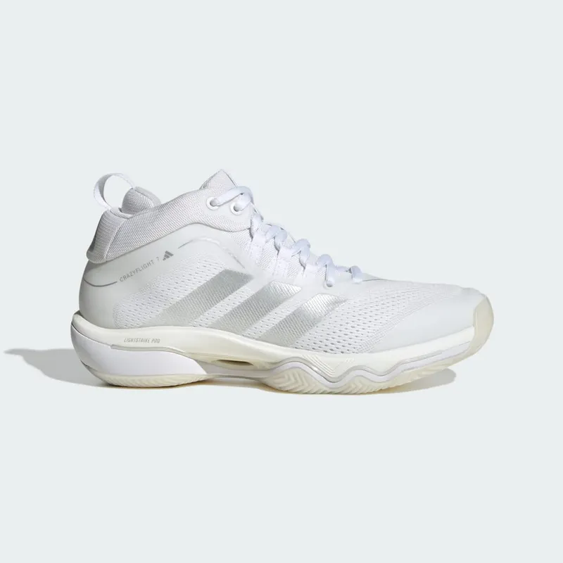 Adidas CRAZYFLIGHT 7 Cloud White / Silver Metallic / Cloud White (KJ1279)