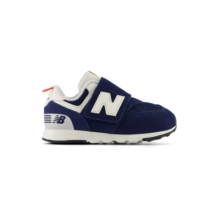 New Balance 574 Hook and Loop NB Navy Blast Red (NW574VPN)