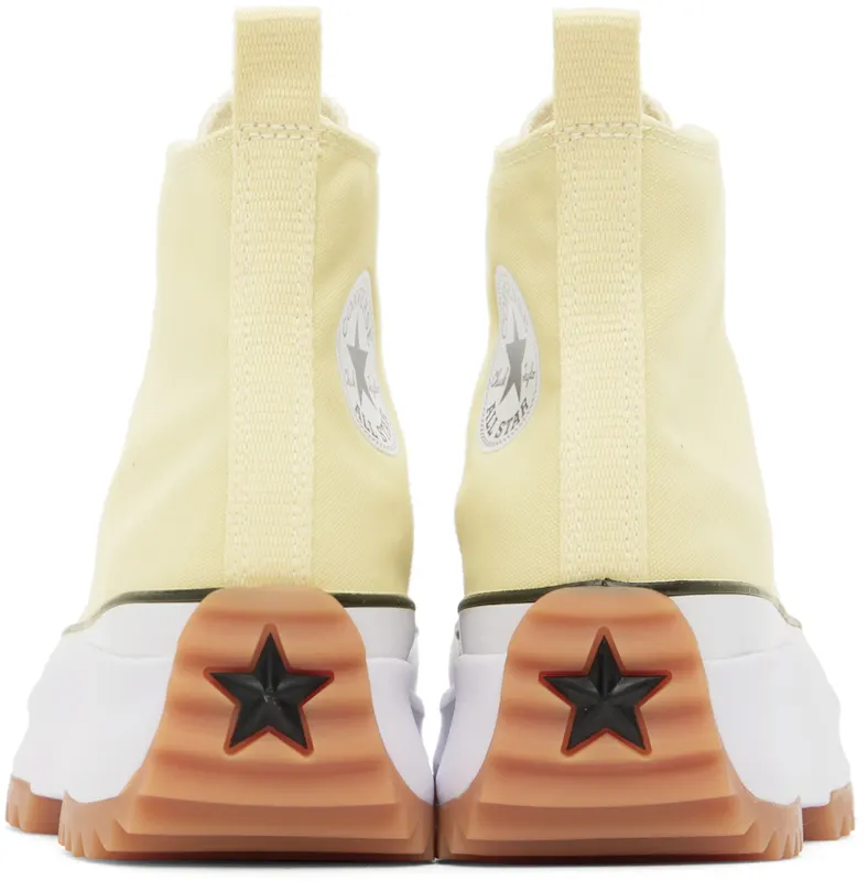 Converse Run Star Hike Platform Seizoenskleur Lemon Drop/Black/White (A02132C)