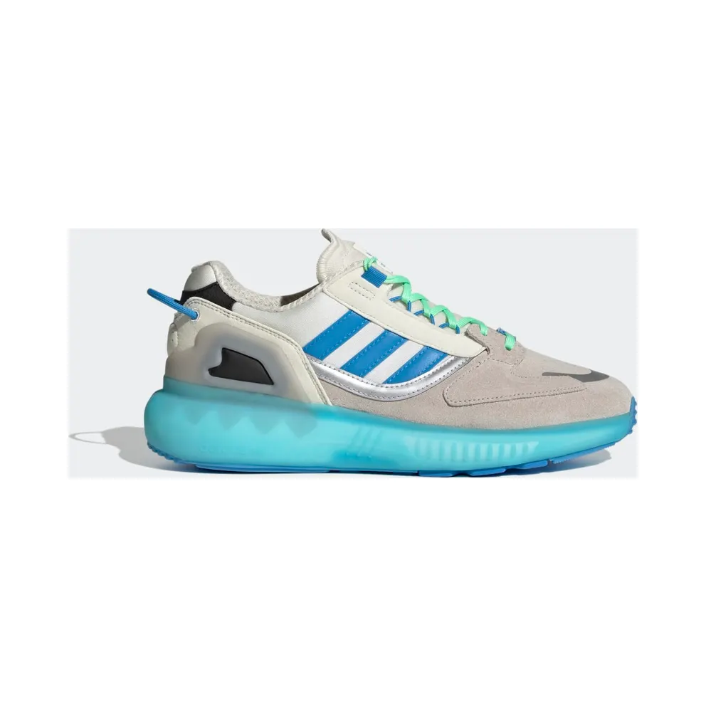 adidas ZX 5K BOOST Schuh Off White / Pulse Blue / Beam Green (GY4160)
