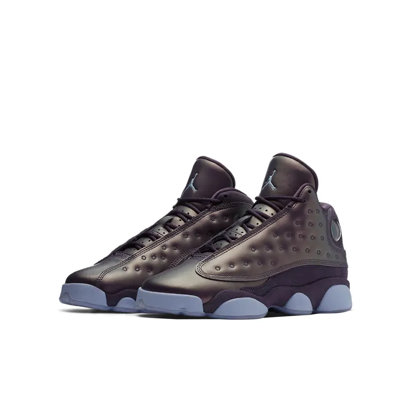 Jordan 13 Retro Dark Raisin (GS) Dark Raisin/Hydrogen Blue-Hydrogen Blue (AA1236-520)