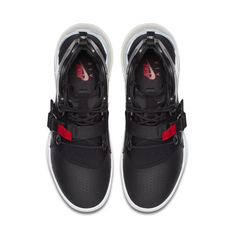 Nike Air Force 270 Black White Black/Chrome-White-University Red (AH6772-001)