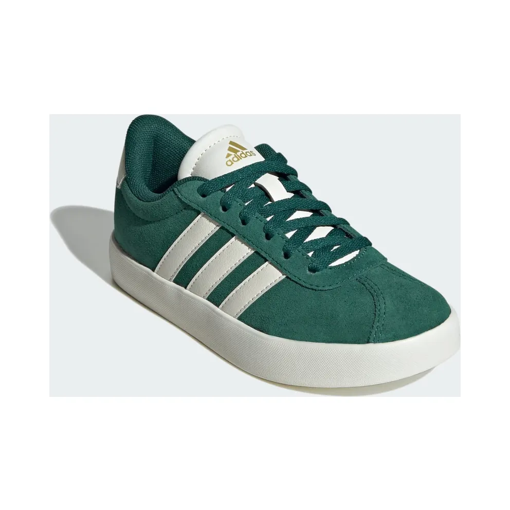 adidas VL Court 3.0 Kids Collegiate Green / Off White / Gold Metallic (ID6309)