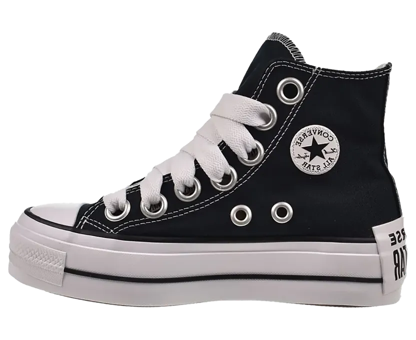 Converse CTAS Lift Hi “Black/White” (A10424F)