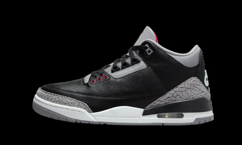 Air Jordan 3 Retro “Black Cement” 2024 (DN3707-010)