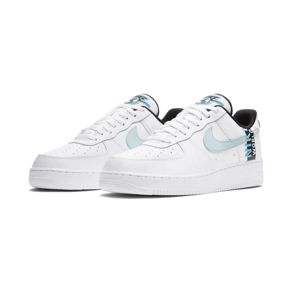 Nike Air Force 1 ’07 LV8 Blue Worldwide White/Blue Fury/Black (CK6924-100)