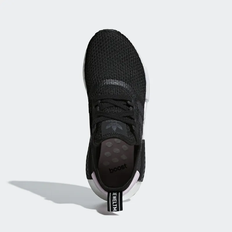adidas NMD R1 Core Black Clear Pink (W) Core Black/Cloud White/Clear Pink (B37649)