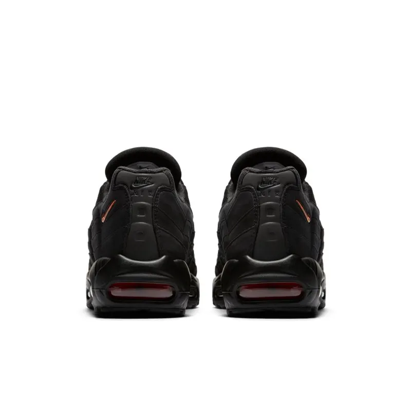 Nike Air Max 95 Jelly Swoosh Black Black/Red-Orange (CJ0423-001)