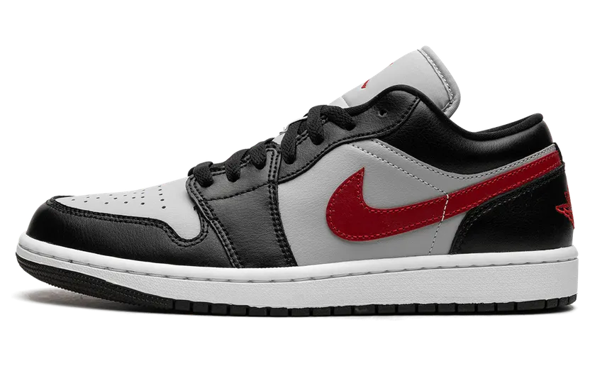 Air Jordan 1 Low “Black / Grey / Red” (DC0774-062)