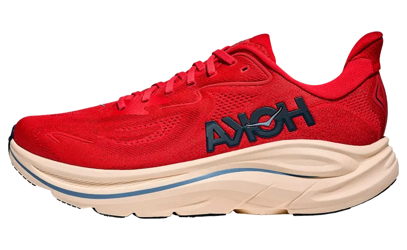 Hoka Clifton 10 “Vermillion / Varsity Navy” (1162030-VLLN)