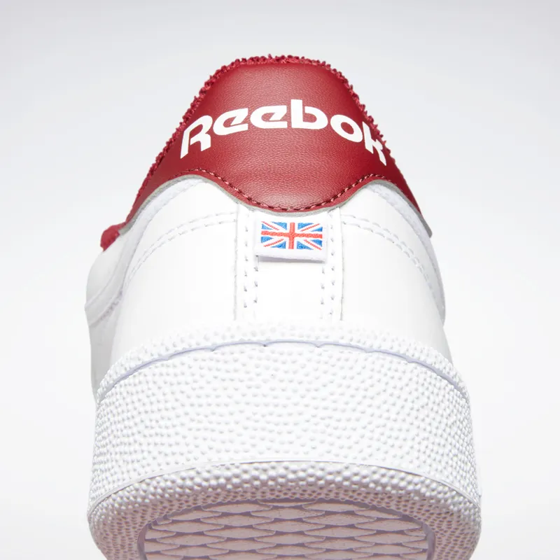 Reebok Club C 85 Shoes Cloud White / Cloud White / Classic Burgundy