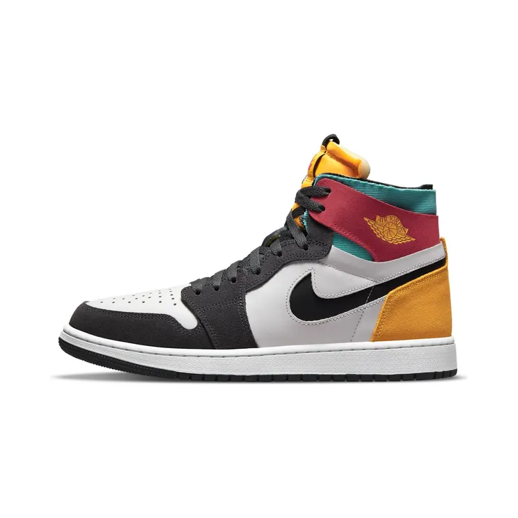 Air Jordan 1 Zoom CMFT Multi-Colour “Anthracite / University Gold / Washed Teal / Rush Pink” (CT0978-016)