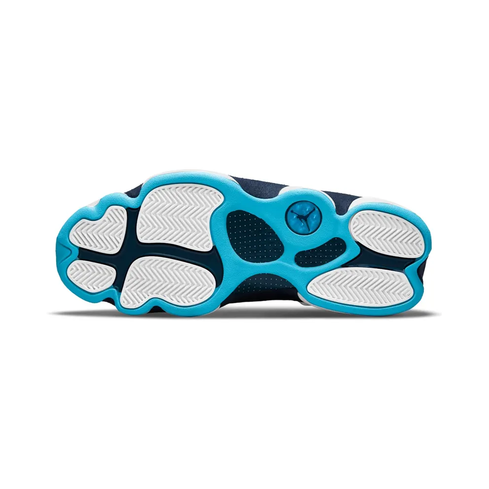 Air Jordan 13 Obsidian – “White / Obsidian / Dark Powder Blue” (414571-144)