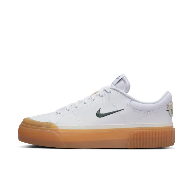 Nike Court Legacy Lift White Vintage Green Gum (FV5526-100)