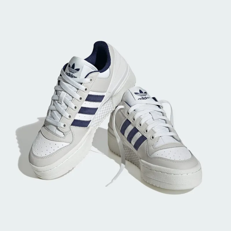 Adidas Forum Bold Crystal White / Dark Blue / Grey One (IF3302)
