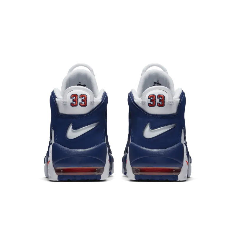 Nike Air More Uptempo Knicks White/Deep Royal Blue-Team Orange (921948-101)