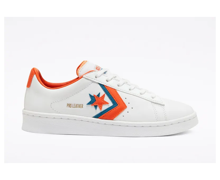 Converse Pro Leather Low ‘Sunblocked – Bold Mandarin’ White/Bold Mandarin (167853C)