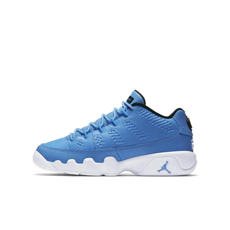Jordan 9 Retro Low Pantone (GS) University Blue/White/Black (833447-401)