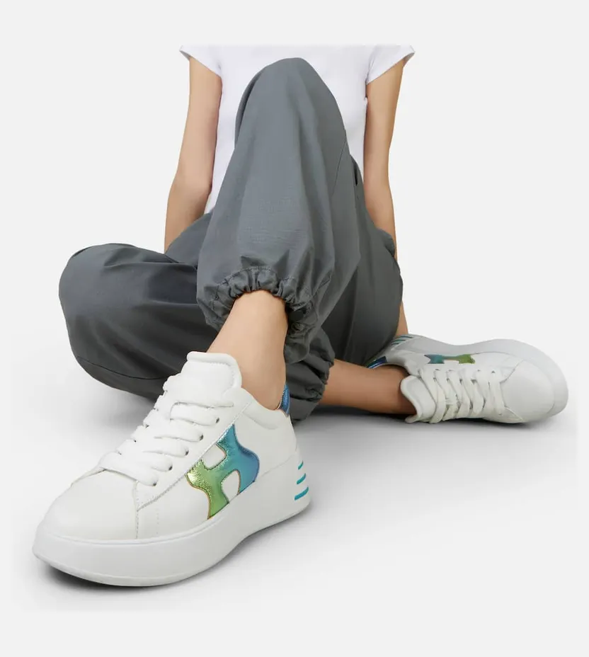 Hogan Rebel White Blue Green (HXW5640DN61N9V0VA3) (6)