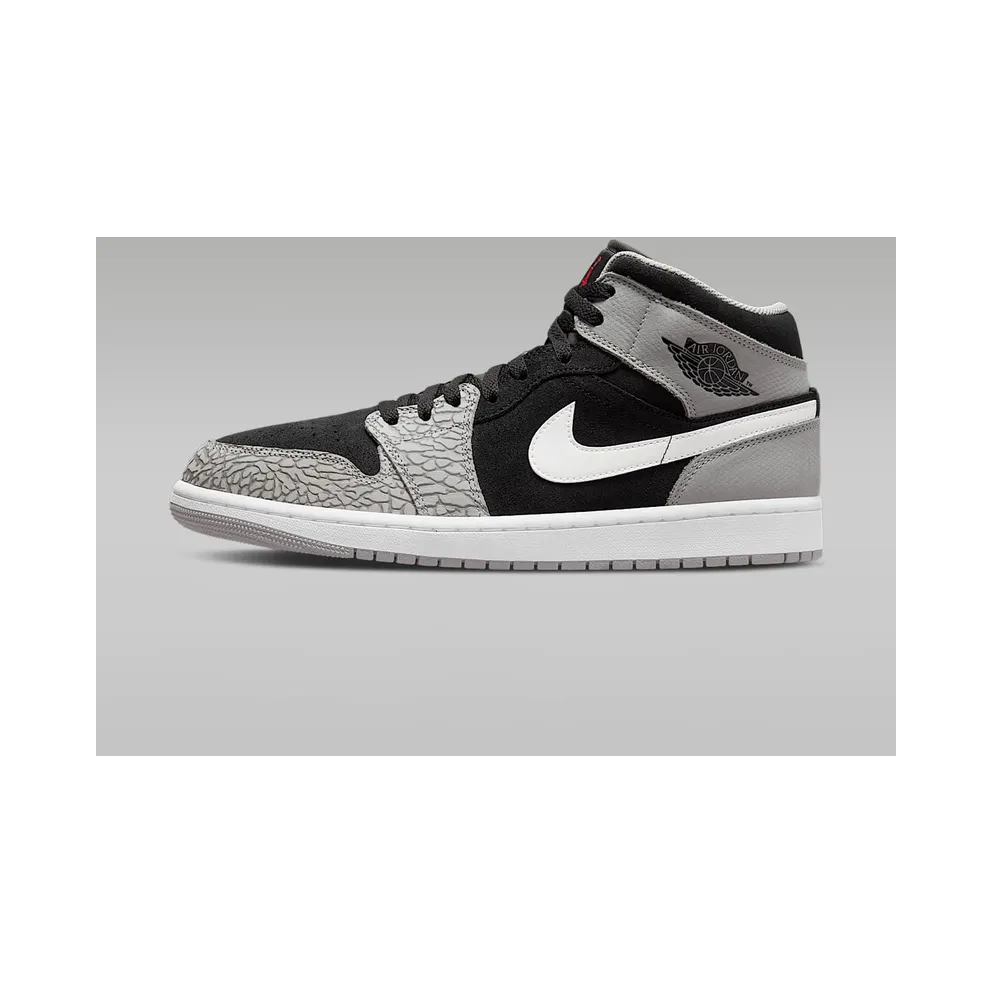 Air Jordan 1 Mid Elephant Print (GS) (DM1200-016)