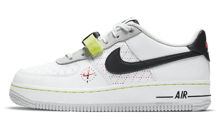 Nike Air Force 1 Low LV8 Swoosh Compass (GS) (DC2532-100)
