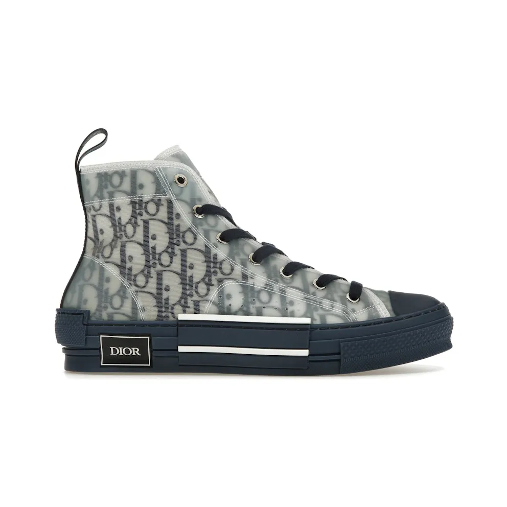 Dior B23 High Top Blue Oblique (3SH118YNT_H565)