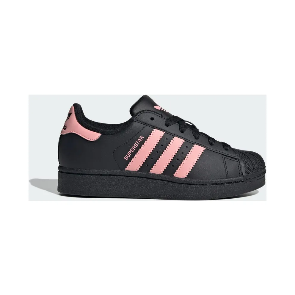 Adidas Superstar II Core Black / Glow Pink / Core Black (JR9862)