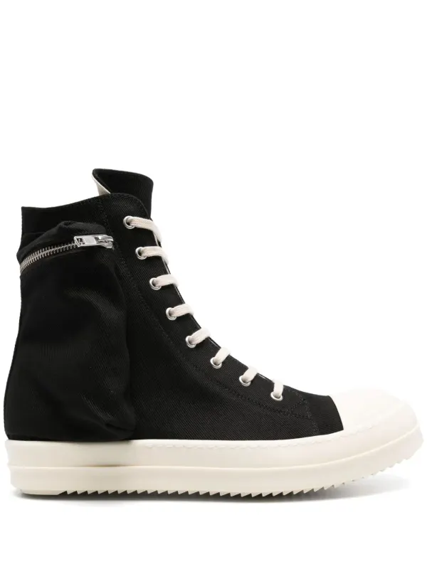 Rick Owens DRKSHDW Cargo Sneakers – Black (DU02D2801DO)