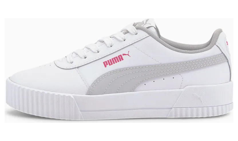 Puma Carina L Youth Mädchen Weiß/Grau (370677-12)