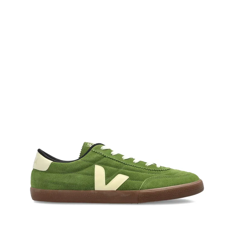 Veja Panenka Suede V-logo “Green” (FU0320902)