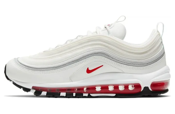 Nike Air Max 97 White Siren Red (W) (DA9325-101)