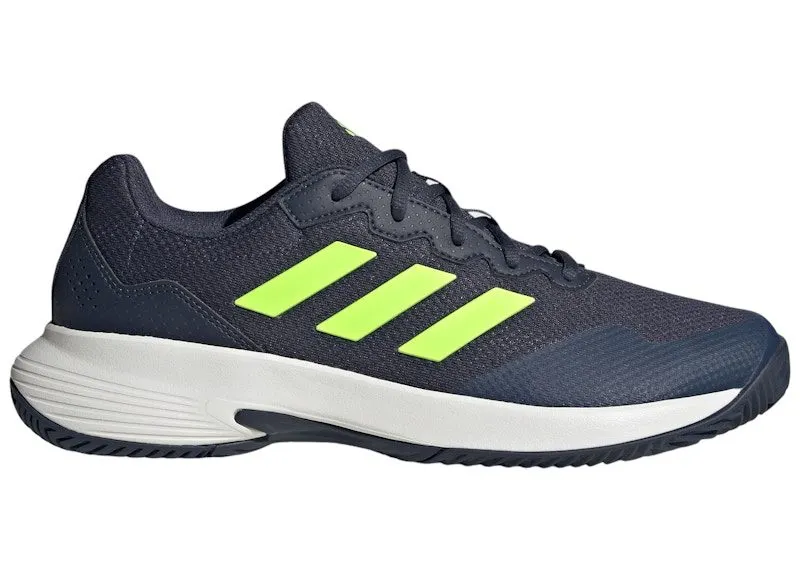 adidas Gamecourt 2.0 Shadow Navy Lucid Lemon Core White (IE0854)
