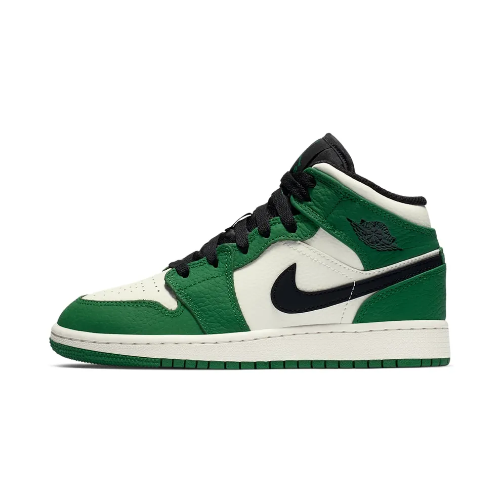 Jordan 1 Mid Pine Green (GS)