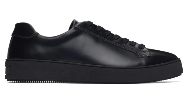 Tiger of Sweden Black Salas P Low Sneakers (U65417014)
