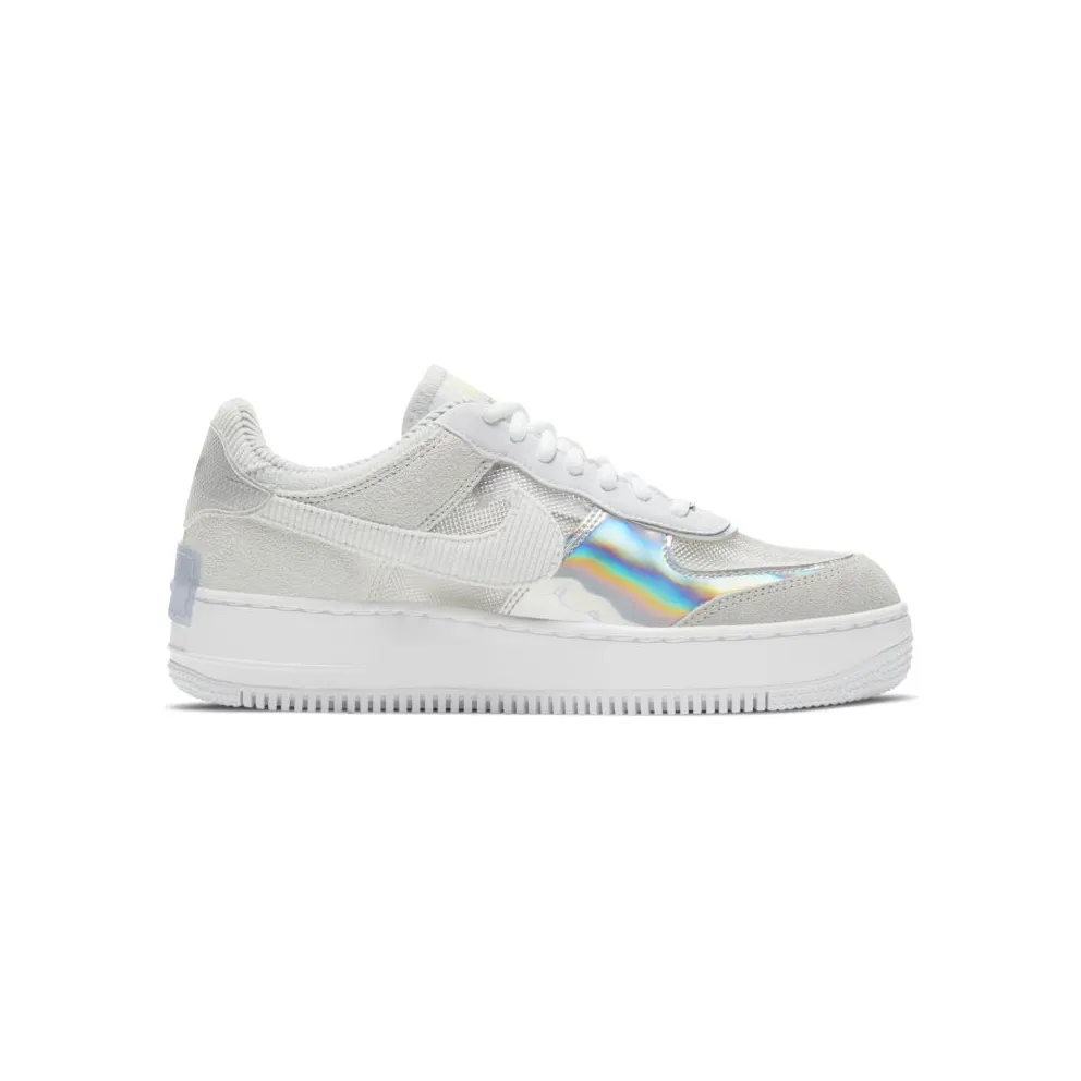 Nike Air Force 1 Shadow Pure Platinum (W) Pure Platinum/White-Metallic Silver-White (DC5255-043)