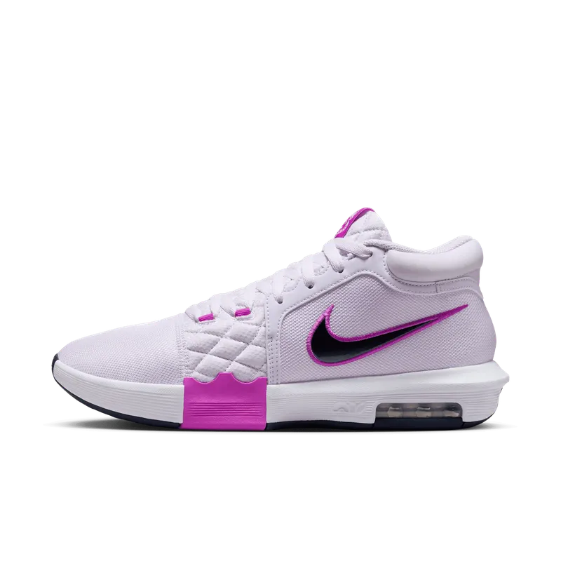 Nike LeBron Witness 8 Barely Grape Hyper Violet Light Bone Obsidian (HQ2139-500)