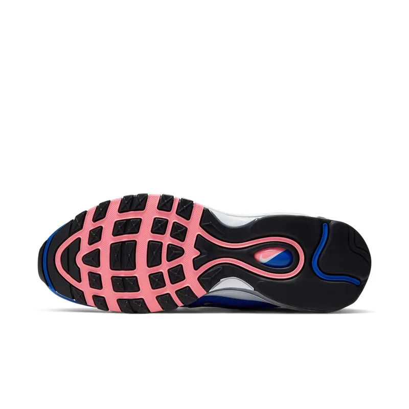 Nike Air Max 97 White Game Royal Pink Gaze White/Game Royal-Pink Gaze-Black (921826-107)