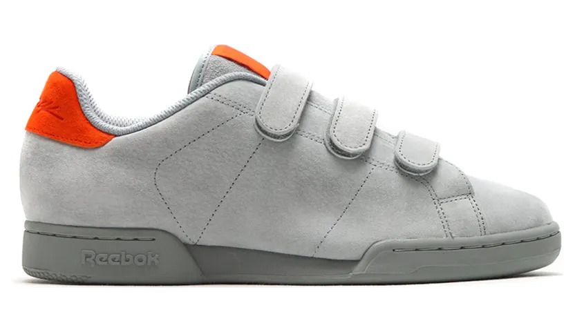 Reebok NPC Straps Livestock Baseball Grey/Flat Grey-Orange-Paper-Chalk (Other Brands Reebok)