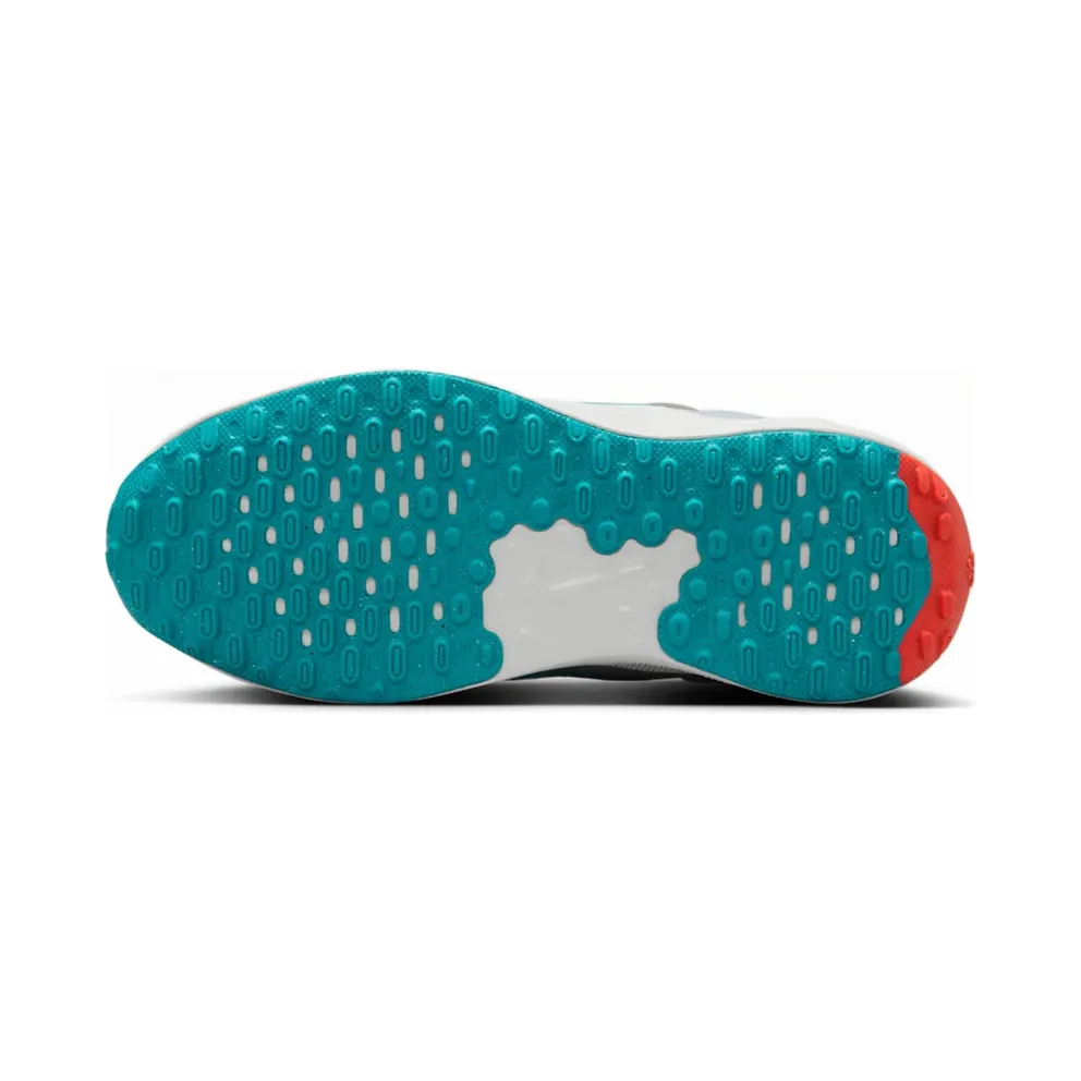 Nike Revolution 7 Wolf Grey Bright Crimson Summit White Dusty Cactus (FB7690-008)