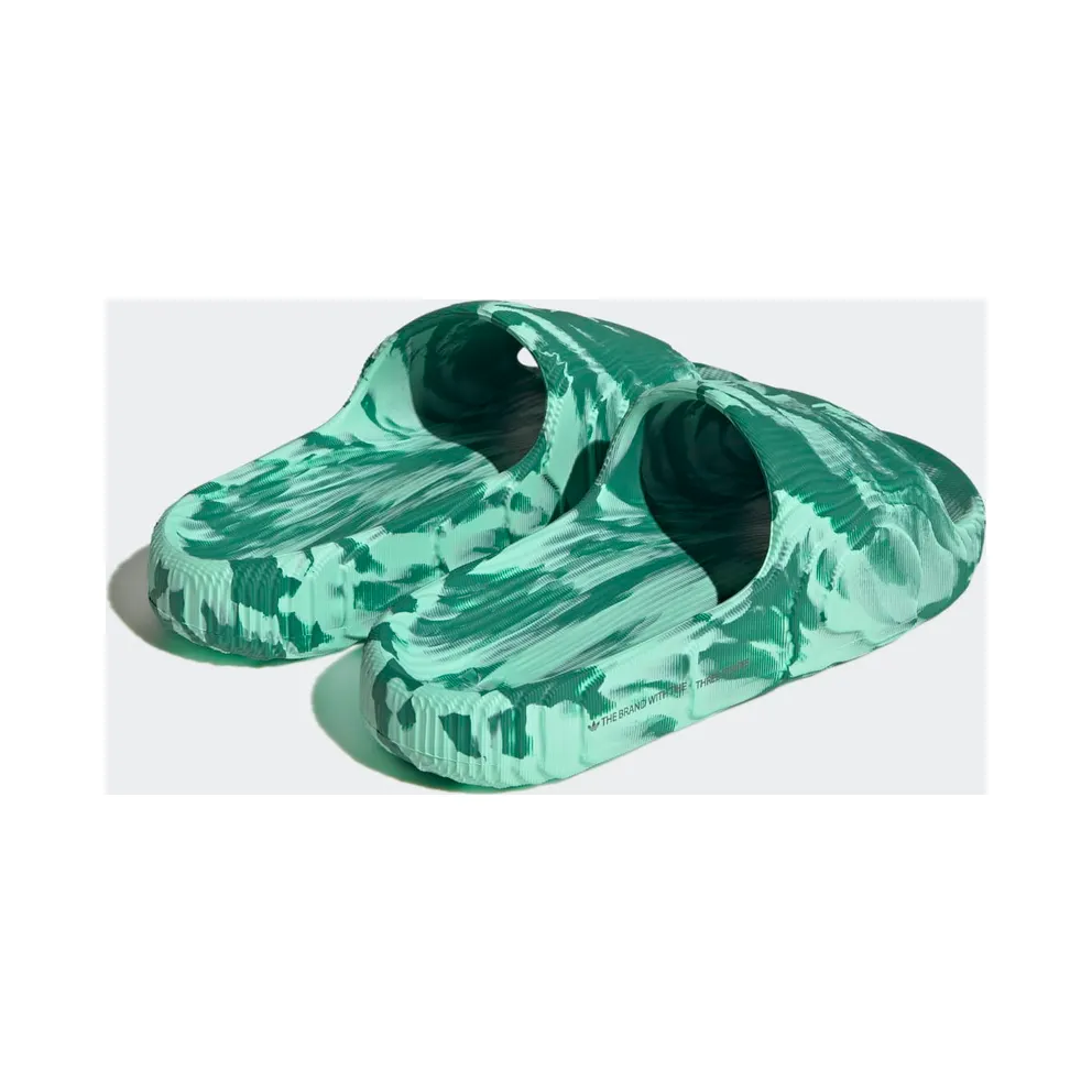 Adidas Adilette 22 Slides Court Green / Pulse Mint / Court Green (IE7725)