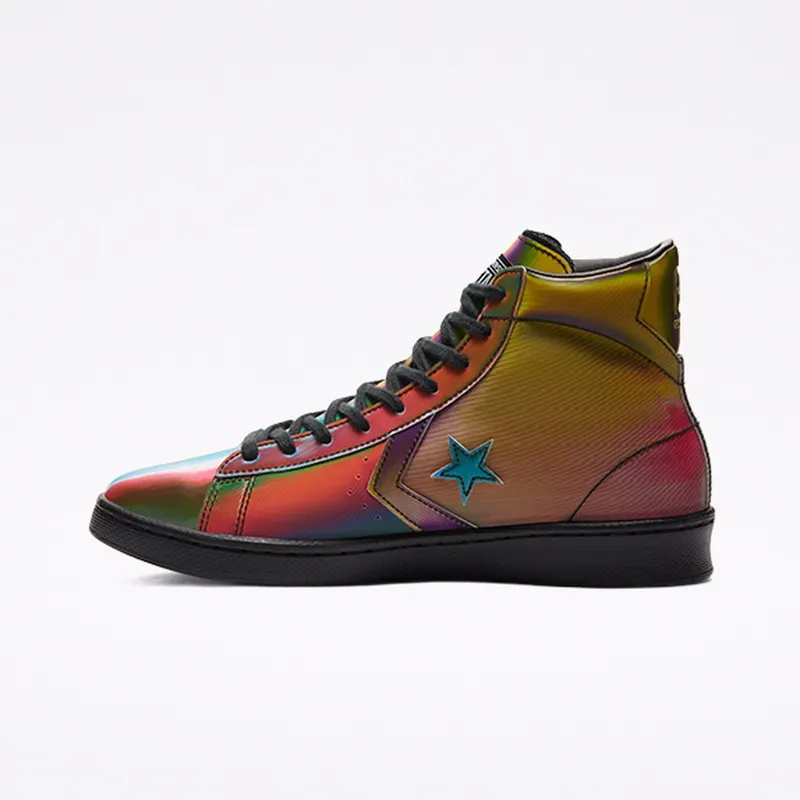 Converse All Star Pro Leather High Top Black/multi/white (170494C)
