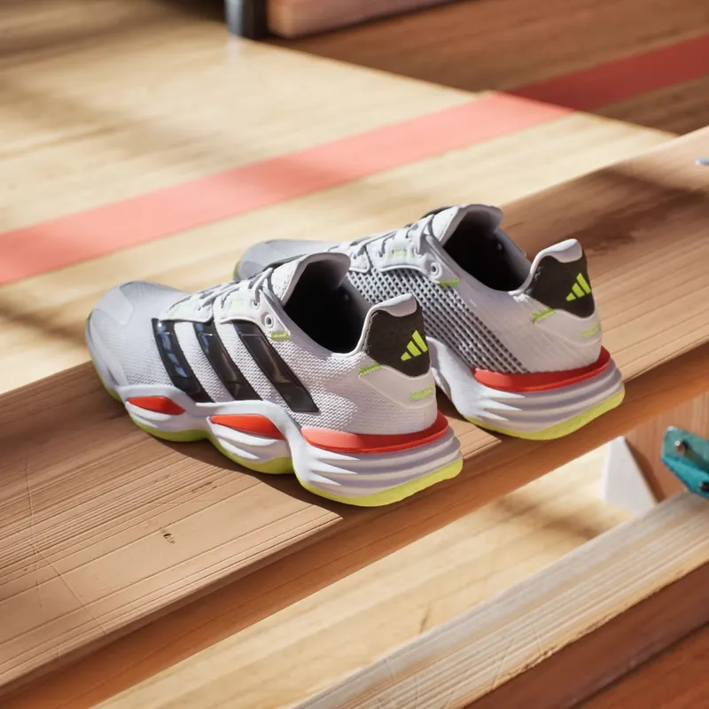 Adidas Stabil 16 Indoor Cloud White / Aurora Met. / Aurora Plum (JP7273)