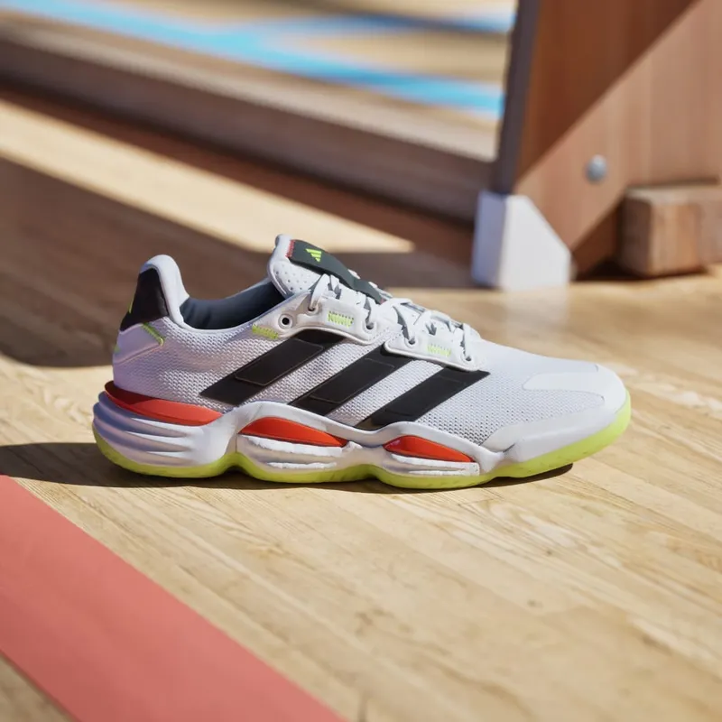 Adidas Stabil 16 Indoor Cloud White / Aurora Met. / Aurora Plum (JP7273)